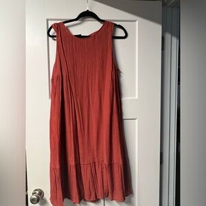 AGB orange dress. Size 1X.